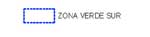 Leyenda que muestra la zona verde sur.