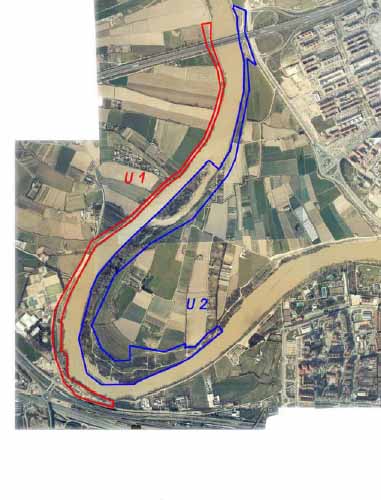 Vista a�rea de la zona donde se situar� el nuevo vial