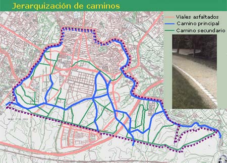 jerarquizacion de caminos