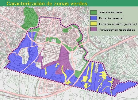 caracterizacion de zonas verdes