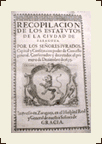 Recopilaci�n de los Estatutos de la ciudad de Zaragoza / por los se�ores iurados Capitol y Consejo, con poder de Concello general; confirmados y decretados el primero de Deziembre de 1635. -- Impreso en Zaragoza: en el Hospital Real y general de nuestra Se�ora de Gracia, [s.a.]. Signatura A 315
