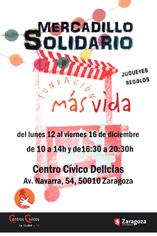Mercadillo Solidario MÁS VIDA