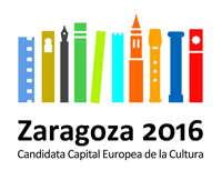 Logotipo Oficial Zaragoza 2016. Capital Europea de la Cultura