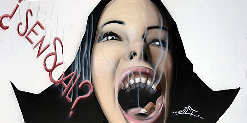 Fotograf�a del Grafiti de Luis Manuel Ramos Luna