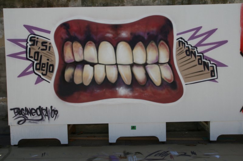 Fotograf�a del Grafiti de Miguel Latorre Guerrero