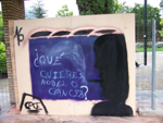 Fotograf�a del Grafiti de Pedro Sanchez Sanchez