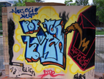 Fotograf�a del Grafiti de Ignacio Condon Martinez