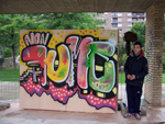 Fotograf�a del Grafiti de Alejandro Helio Alfonso