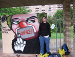 Fotograf�a del Grafiti de Christian Bes Tormes