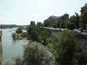 Fotograf�a del Ebro a su paso por Zaragoza.