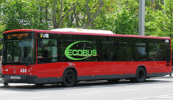 Imagen de un bus urbano