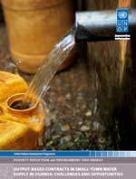 Output-based contracts in small-town water supply in Uganda: challenges and opportunities