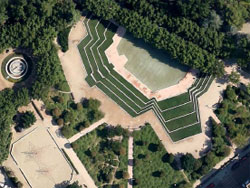 Anfiteatro en el parque de Huesca