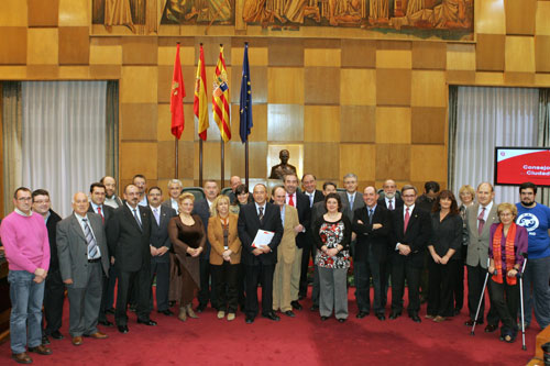 Miembros del Consejo de la Ciudad de Zaragoza