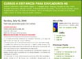 Web de Formacion a distancia de educadores-as