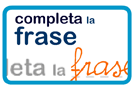 Juego de completar la frase