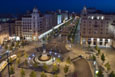 Vista Nocturna Paseo Independencia