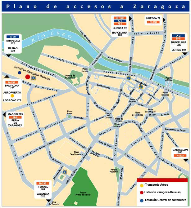 Plano de Accesos