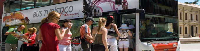 bus turistico zaragoza