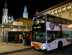 bus tur�stico nocturno