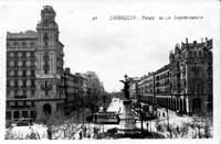 A.M.Z. Sign. 00156. Paseo de la Independencia con nieve. M. Arribas