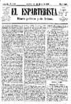 H.M.Z. El Esparterista. Diario pol�tico y de Avisos, jueves 15 de mayo de 1856, p�g. 1