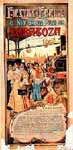 A.M.Z. Sig. Car-32. Cartel Fiestas y ferias a Ntra Sra del Pilar en Zaragoza 1907.