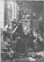 Ampliar imagen A.M.Z. Sign. 0733. Defensa de Zaragoza desde la iglesia de San Agustín, sin fecha