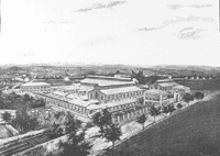 A.M.Z. Sign. 0849. Vista general de la Exposici�n Aragonesa, Zaragoza. [1885]