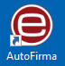 Icono del acceso directo a la aplicación AutoFirma