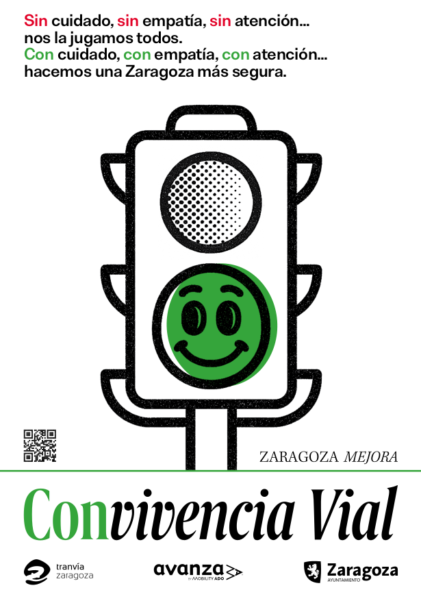 Semáforo en verde indicando paso seguro para peatones