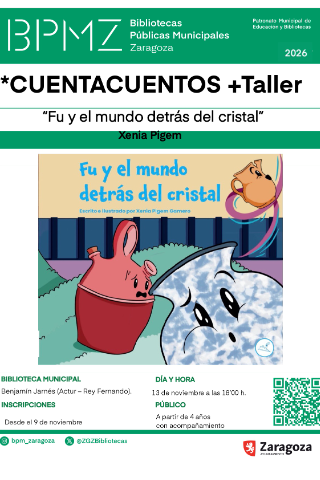 Cuentacuentos y taller "Fu y el mundo detrás del cristal" por Xenia Pigem
