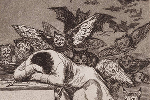 Capricho 43. Francisco de Goya