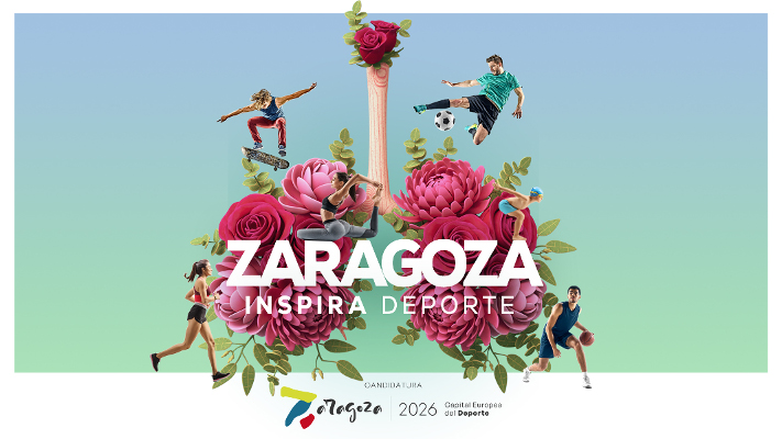 Zaragoza Inspira Deporte. Candidatura Zaragoza Capital Europea del Deporte 2026