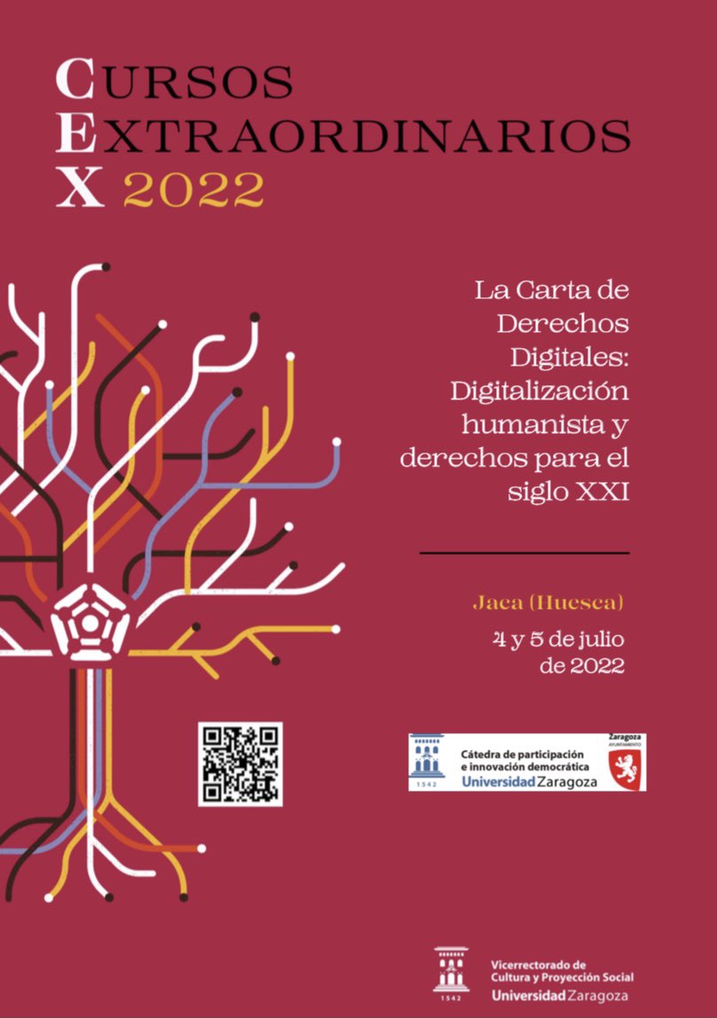Curso Extraordinario en Jaca, 4 y 5 de julio: La Carta de Derechos Digitales