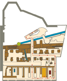 Primer nivel del Museo del Foro