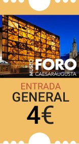Museo del Foro de Caesaraugusta. Entrada general: 4 euros