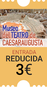 Museo del Teatro de Caesaraugusta. Entrada Reducida: 3 euros