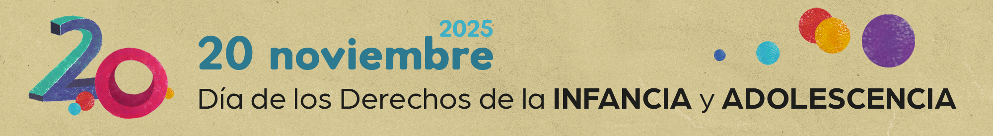 20N. Día de los Derechos de la Infancia y la Adolescencia