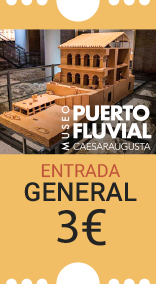Museo del Puerto de Caesaraugusta. Entrada general 3 euros