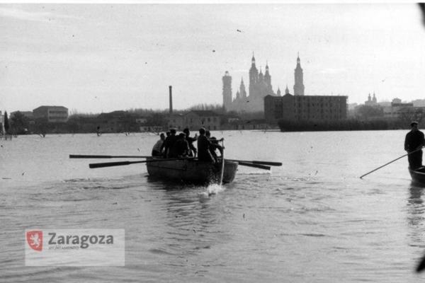 Inundación 1961. Foto Lozano
