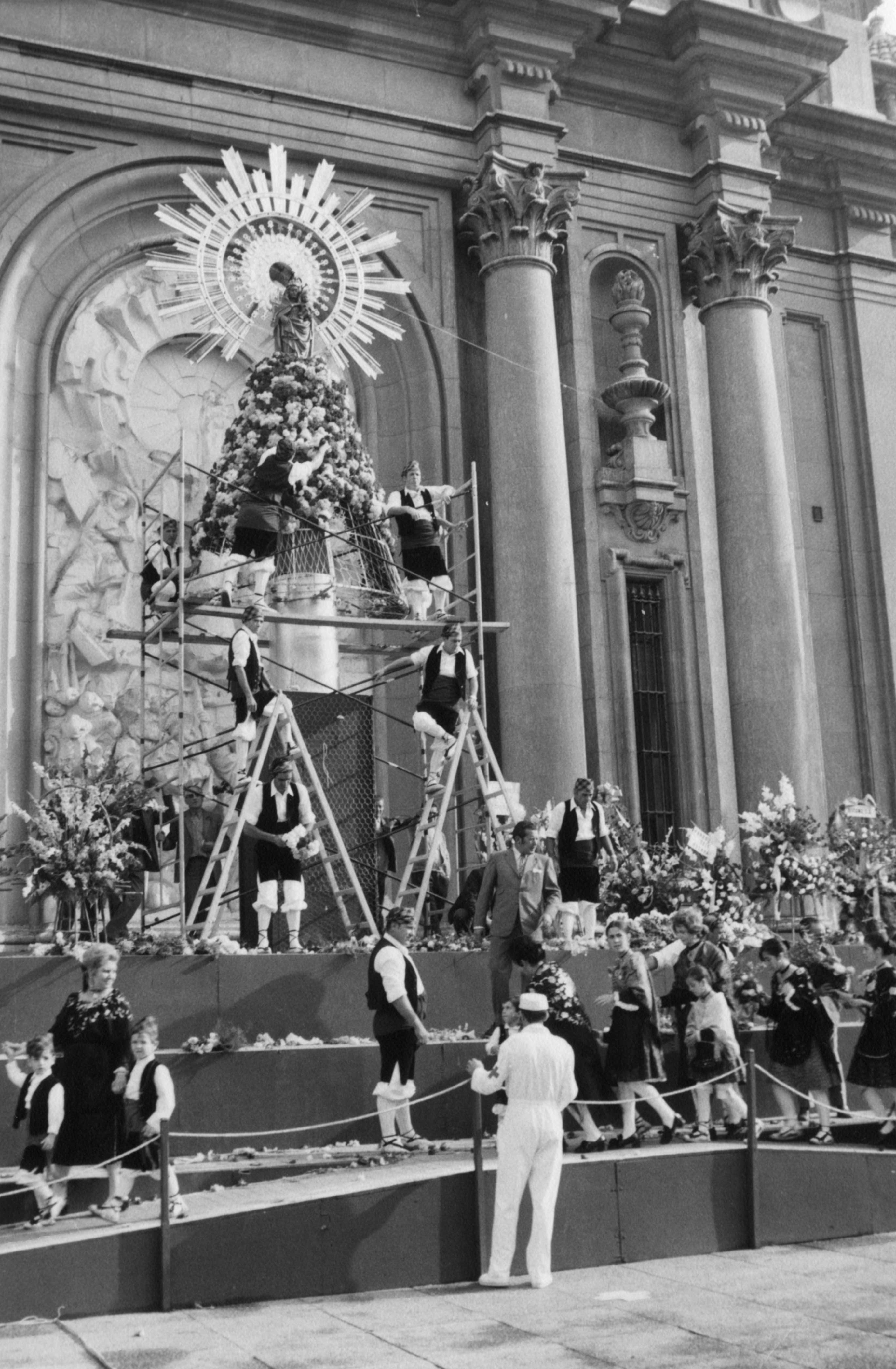 Ofrenda de flores 1958