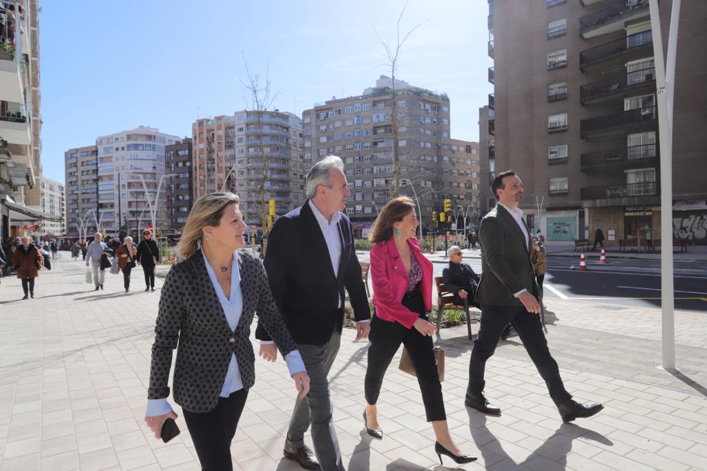 Apertura de la Avenida Navarra tras su reforma integral
