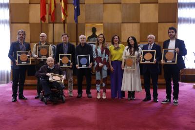Natalia Chueca entrega los premios al mérito cultural