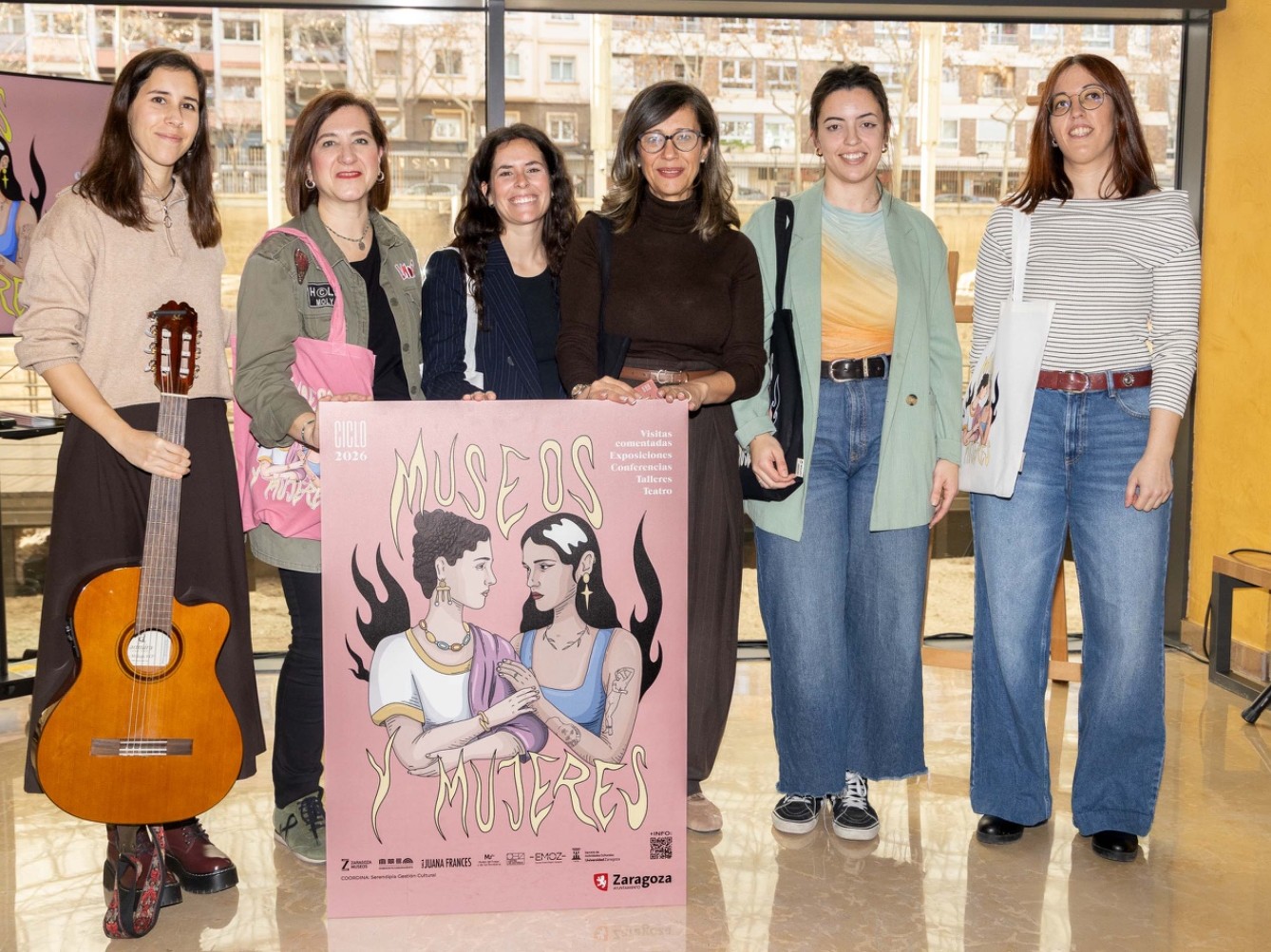 Zaragoza reivindica con "Museos y Mujeres 2026" el papel femenino en la historia y el arte a través de una programación cultural con cine, teatro, talleres y conferencias