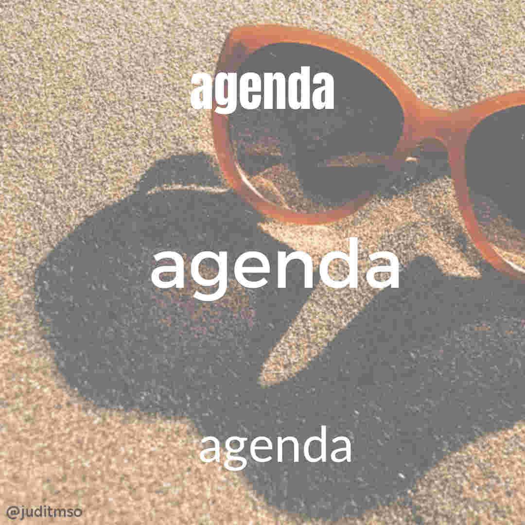 Agenda""