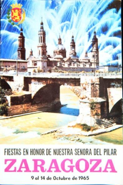 Cartel Fiestas Pilar 1965