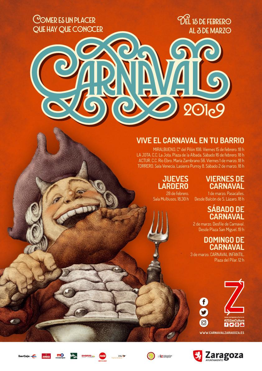 El Carnaval hace su aparición en los barrios ciudad durante este fin de semana. Noticia. Ayuntamiento de Zaragoza