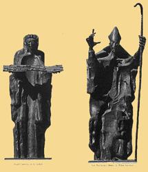 San Valero y el Ángel Custodio