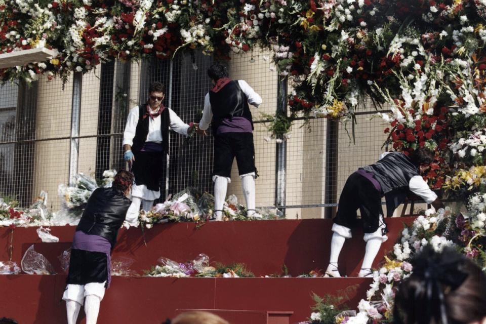 Ofrenda de flores 1958